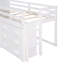 Lit mezzanine avec armoire et tablette-286056880