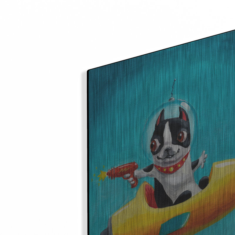 " Rocket Blue " by Brian Rubenacker, 24" H x 16" W