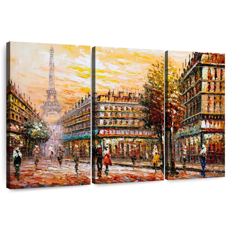 Europe, 42" H x 65" W