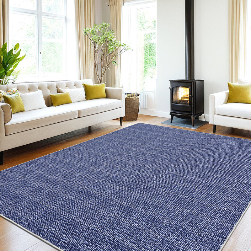 Living Room Rug Washable Rug for Bedroom Modern Rug Braided Non Slip Area Rug Farmhouse Throw Rugs Stain Resistant Carpet for Office Nursery