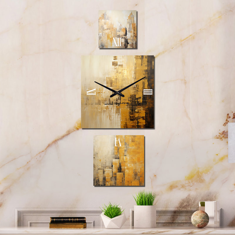 Johnene Metal Wall Clock