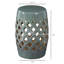 Tabouret de jardin en céramique 13 po x 18 po Outsunny