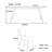 Rectangular Nordic dining table-111790146