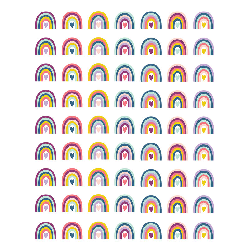Mini-autocollants Oh Happy Day Rainbows