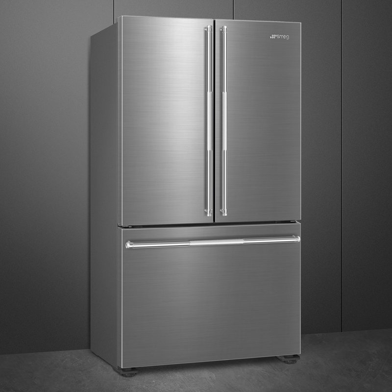 36" Freestanding FD W/Handles, Auto Ice Maker, Internal Water Dispenser