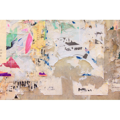 Grungy paper - Photographie sur toile tendue