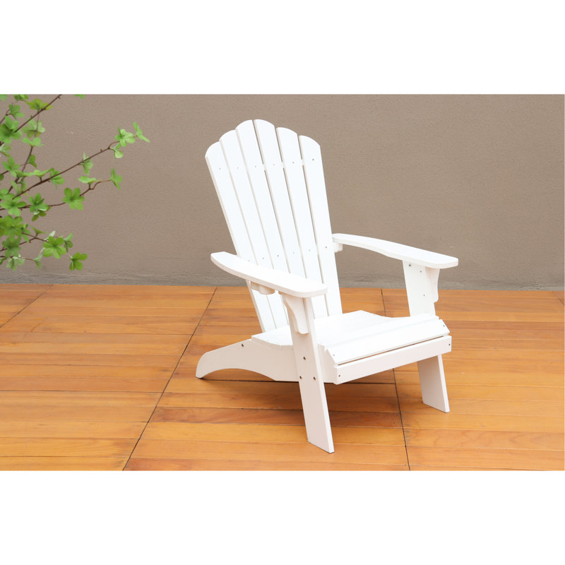Fauteuil à bascule blanc