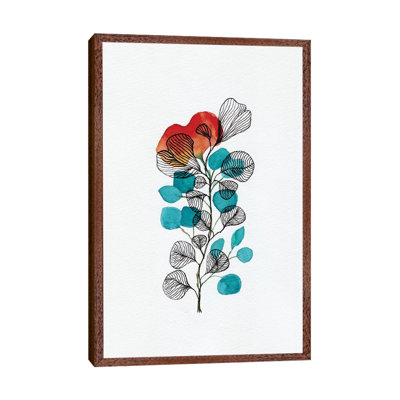 Leaves II by Viviana Gonzalez - Painting on Canvas
