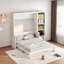Lit escamotable avec bureau et tablettes Murphy-229458207-229458204