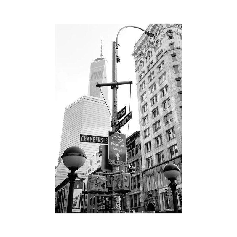 Tribeca by Bethany Young - Print on Canvas, 66.04cm H x 45.72cm W x 3.81cm D, Wrapped Canvas