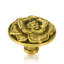 FLORAL VIEW KNOB; CLEAR CRYSTAL ANTIQUE NICKEL FINISH-1731304968