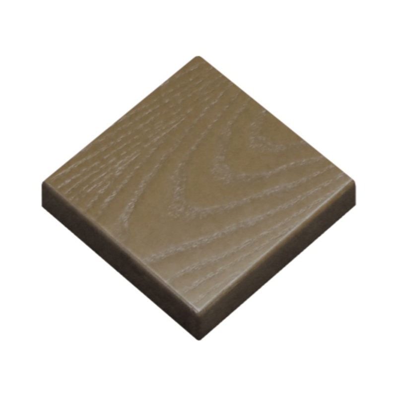  Plateau de table moulé à compression, Noyer, H 1,13 po x L 32 po x l 24 po