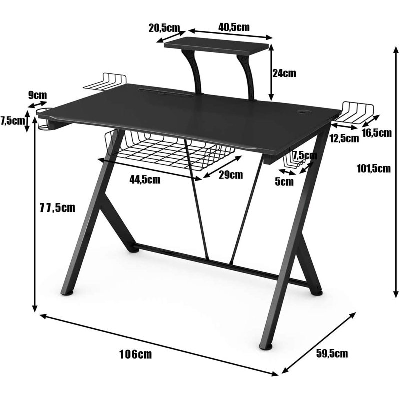 Multifunctional Computer Desk