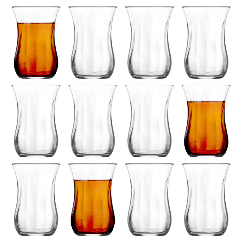 LAV - Klasik Dimpled Glass Tea Cup - 115ml