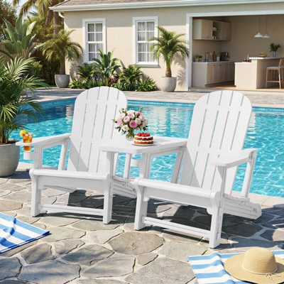 Chaise Adirondack d'extérieur pour 2 personnes