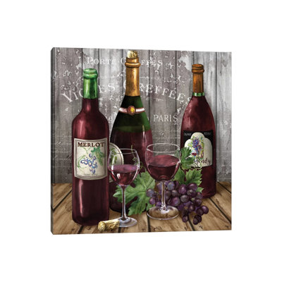Delicious Reds I 1 Piece Wrapped Canvas Wall Art