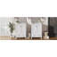 Meuble-lavabo de 48 pouces avec lavabo encastré intégré, armoire de rangement, portes à fermeture en douceur, tiroir divisé et tablette à double couche pour un rangement polyvalent-451681714