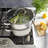 Oster Sangerfield 3 Qt Stainless Steel Steamer Set with Lid and Steamer Insert