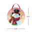 Ornement à DEL «The Holiday Aisle® - Snowman Cheers»