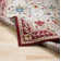 Tapis oriental rouge / crème / bleu marine Hasrat