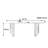 Emaje Light luxury modern simple dining table-1537461194