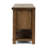 Cascade 82 " W Oak Solid Wood and Iron Sideboard