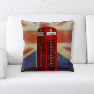 Microsuede Reversible Throw Pillow