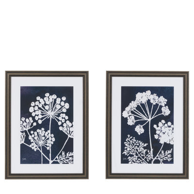 Water's Edge Framed Art 530x30x530mm