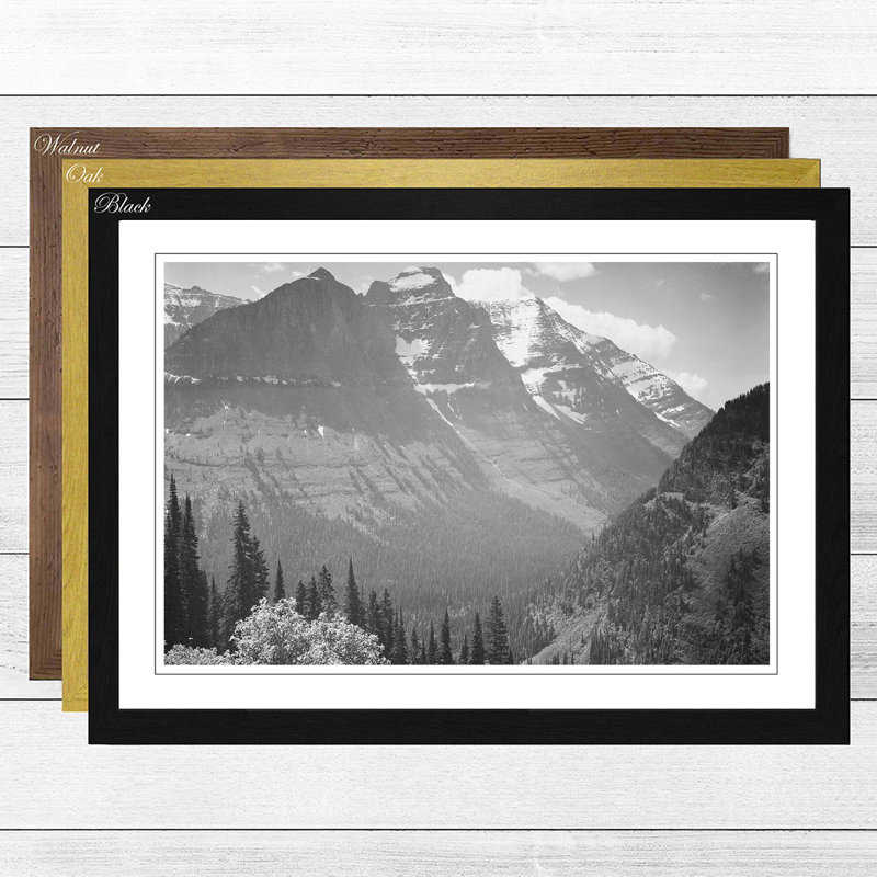 Ansel Adams - Single Picture Frame Print, Black