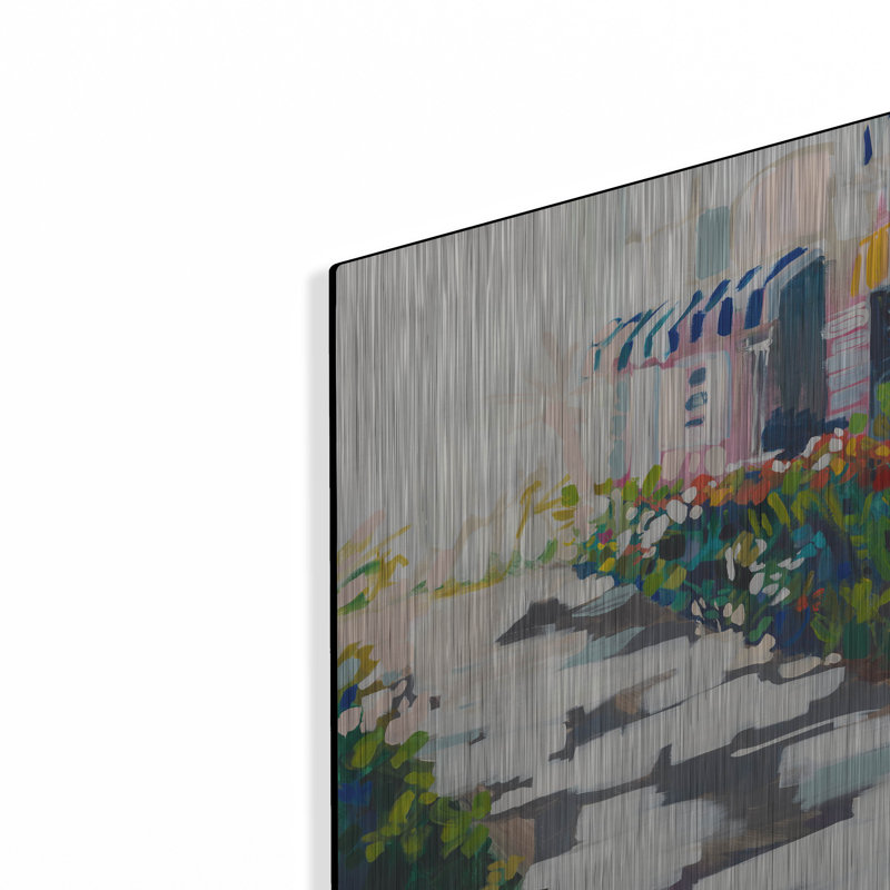 "Auvents de rue" par Jenny Westenhofer, H 12 po x l 12 po