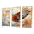 Toile naturelle avec cadre flottant