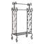 Bellmont Metal Freestanding Towel Rack with Storage Shelf
