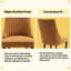 Ensemble de 6 chaises de salle à manger rembourrées en lin Modern Simplicity-264271198