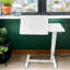 Height Adjustable Overbed Table With Wheels, Tilting Laptop Stand, And Smooth Rolling For Bedside Use For Work And Relaxation-121068388