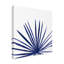 « statement palms iii indigo », reproduction d’impression sur toile tendue-33411775