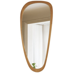 Doruk Irregular Wooden Bathroom/Vanity Mirror