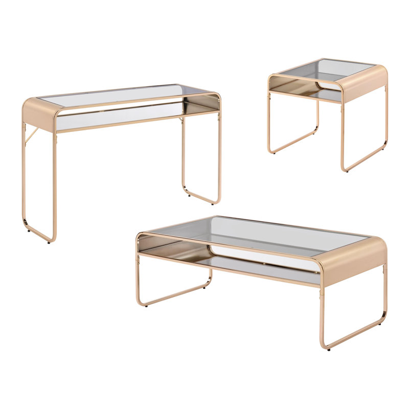 Ensemble de tables basses 3 pièces Camareon