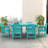 Reata HDPE Outdoor Dining Chair -1846633530