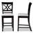 Esfira Upholstered Counter Stool with Solid Wood Frame-430874419