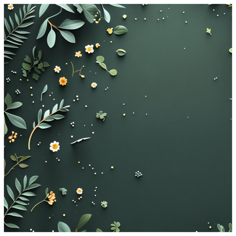 Jeté Foliage, L 50 po x H 60 po