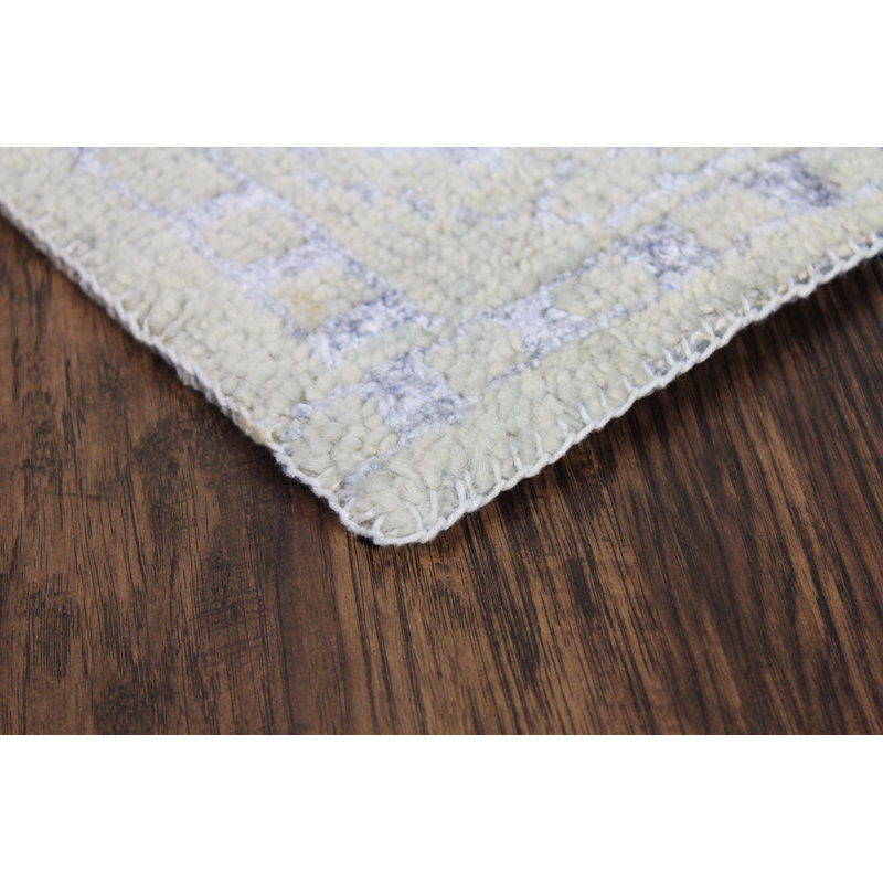 Tapis oriental en laine noué à la main Donail, Rectangle 8 pi x 10 pi