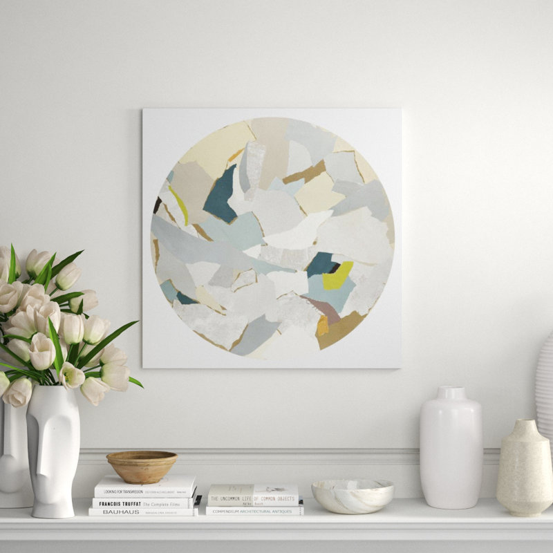 Radial Bliss IV Print by Kyle Goderwis, Glass Coat, 30" H x 30" W