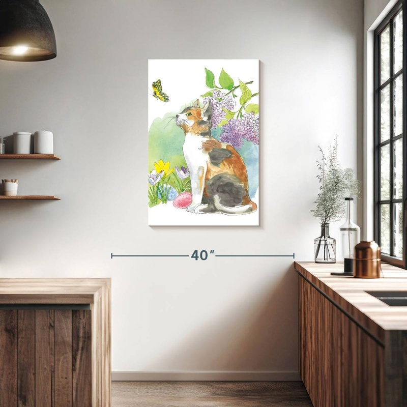 Brampt Easter Kitties II, 36" H x 24" W