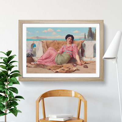 The Quiet Pet by John William Godward - Picture Frame Painting