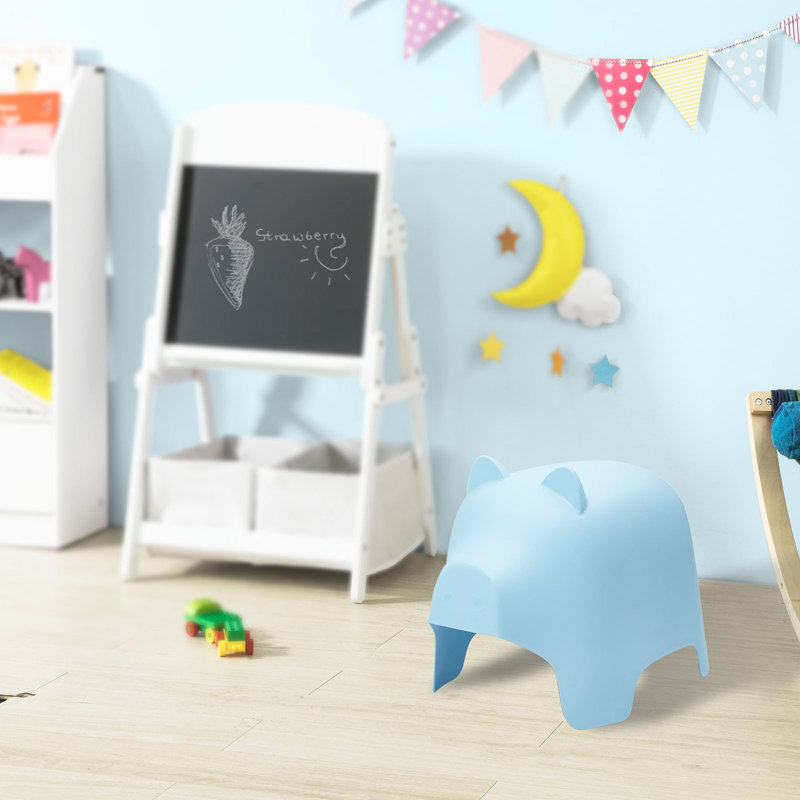 Pickford Children's Children's Stool, Light Blue