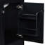 Meuble-lavabo double 60 po, lavabos, rangement intégré, espace de rangement spacieux, tablette de rangement, esthétique moderne-91446602