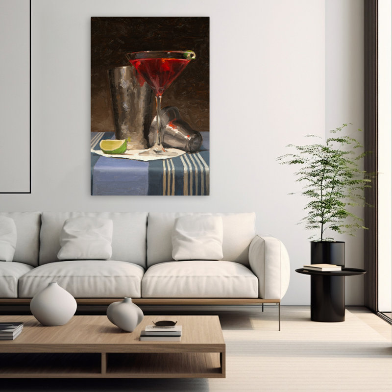 Cosmopolitan - Art de cocktails de cuisine, H 60 po x l 40 po