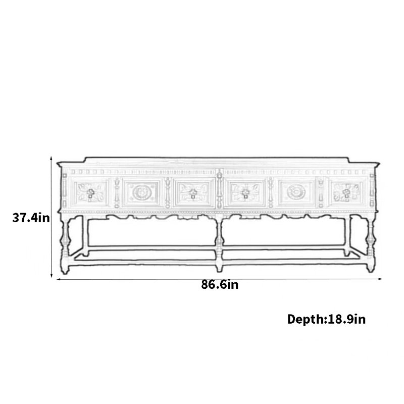 High-End Retro Sideboard