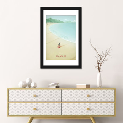 « hawaii », impression sur toile tendue