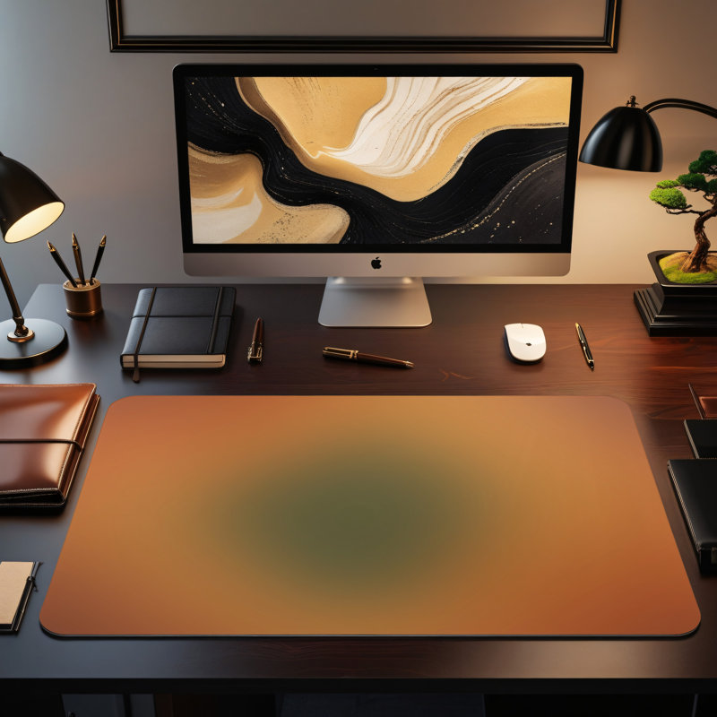 Polyester Desk Pad, 31.5x15.5